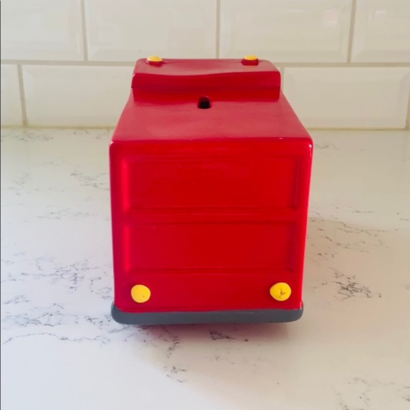 Isaac Jacobs Fire Truck Coin Bank - Picture 11 of 16
